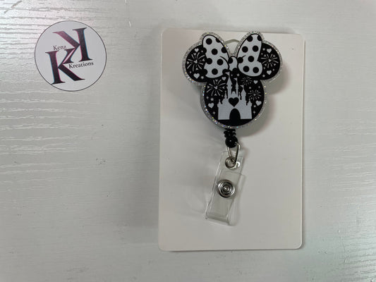Castle Mouse Badge Reel