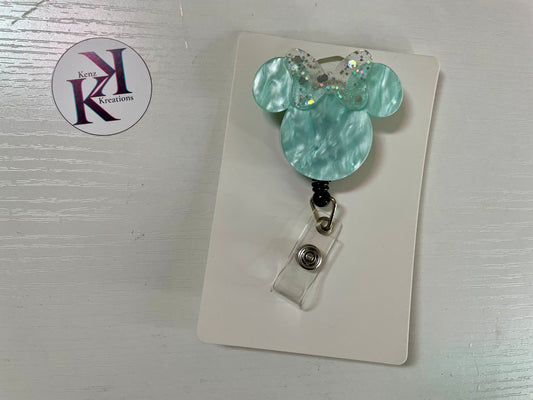 Mint Mouse Badge Reel