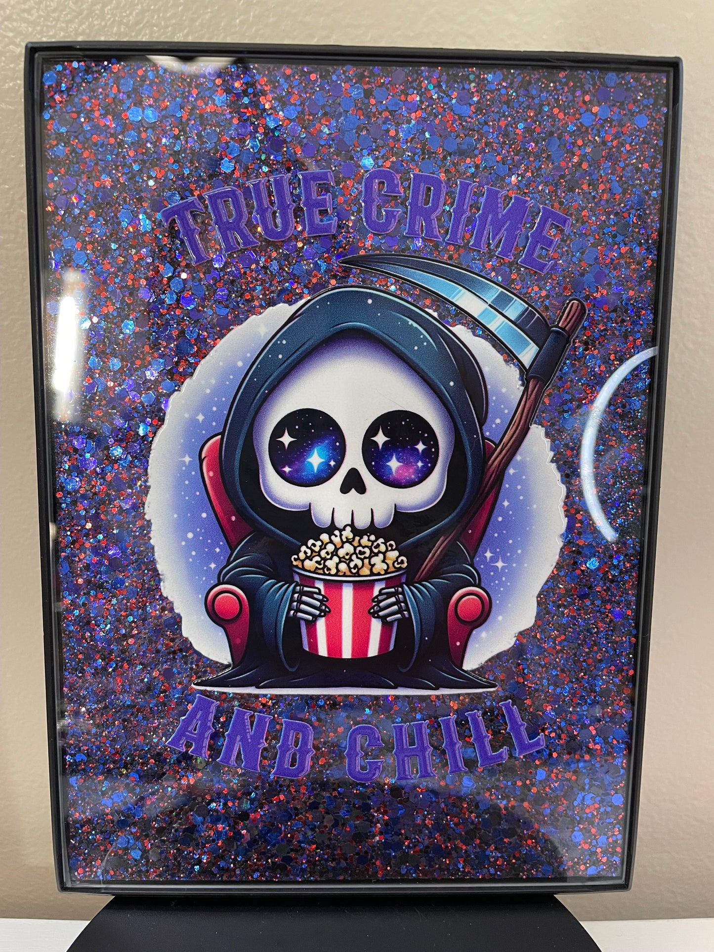 True Crime and chill Wall art