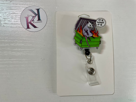 It is what it is Badge Reel