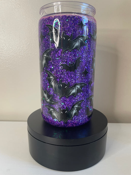 It's Frickin Bats 16oz Snowglobe tumbler