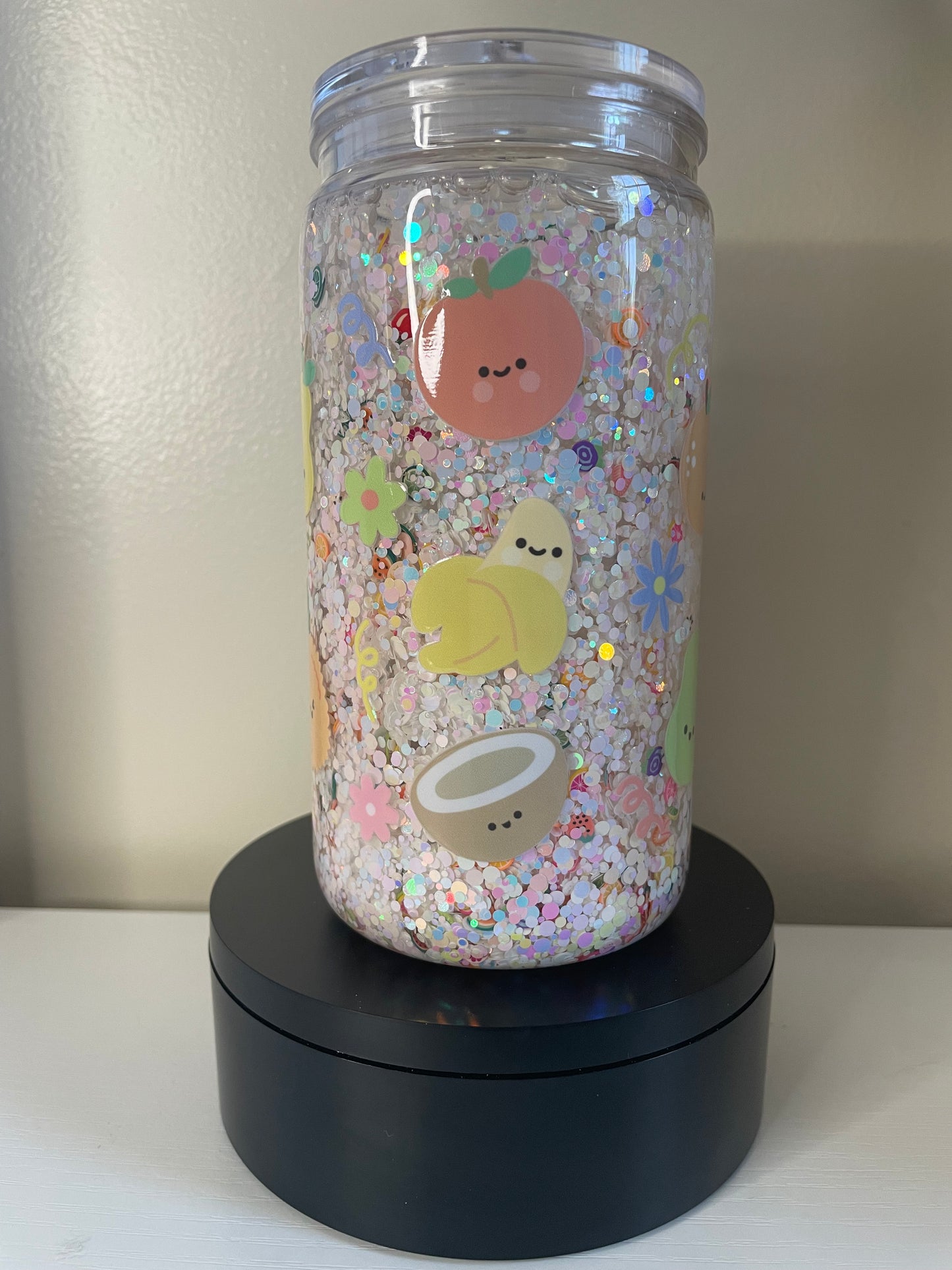 Fruit 16oz Snowglobe Tumbler