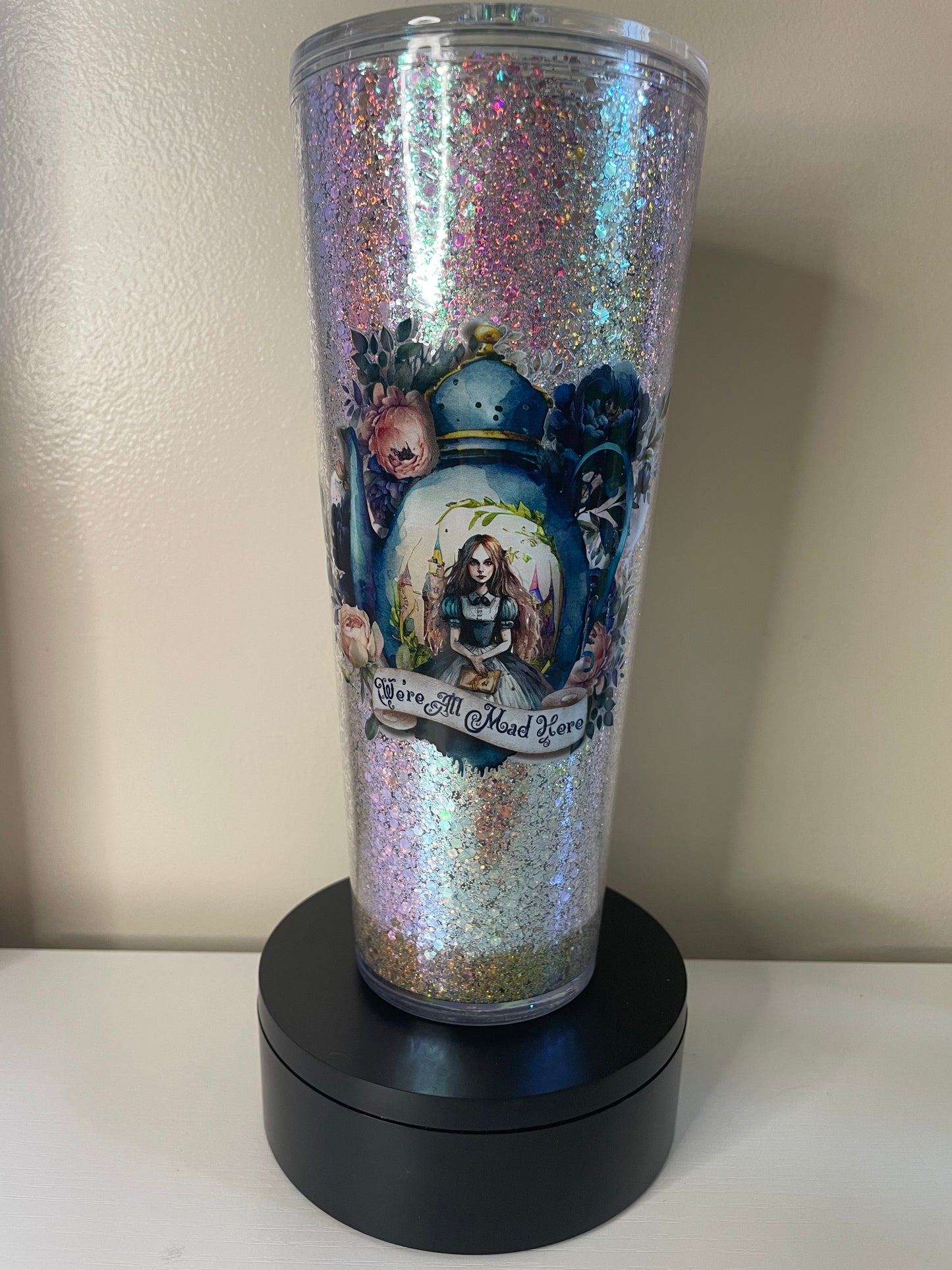 AIW 24oz Glitterglobe Tumbler
