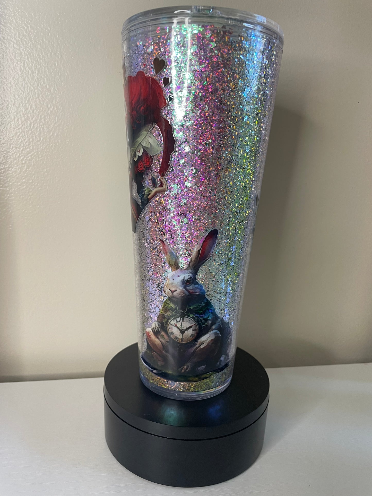 AIW 24oz Glitterglobe Tumbler